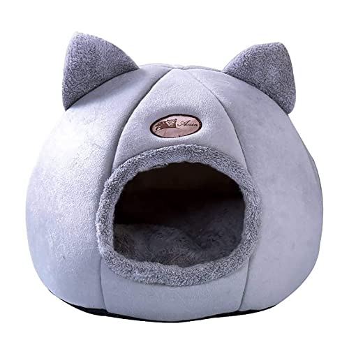 MEISISLEY Cama Gato Invierno Camitas para Gatos Cama para Mascotas Cojin Gato Nido Acogedor Calentito Cama del Perro Interior Casa De Mascotas Camas para Gatos