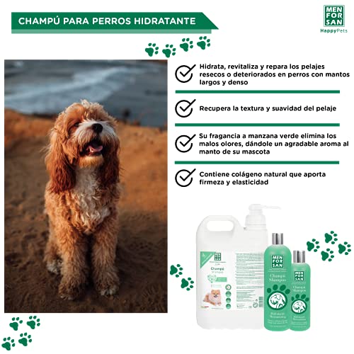 MENFORSAN Champú perros hidratante 5L, Hidrata, protege y refresca