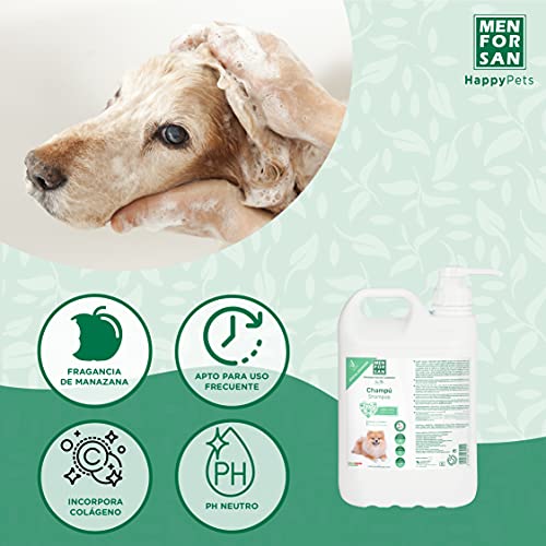 MENFORSAN Champú perros hidratante 5L, Hidrata, protege y refresca
