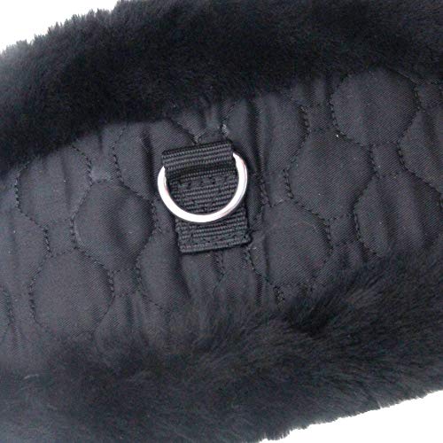 Merauno® Cinturón de lana de cordero Western para silla de montar, de lana de cordero merino de calidad, forma anatómica cóncava, Color: natural, negro, marrón, antracita