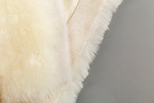 Merauno® Protector de cinturón de lana de cordero merino, protección ideal para el cinturón de sillín y el caballo, longitud 50, 60, 70 y 95 cm, color natural, negro, marrón, antracita