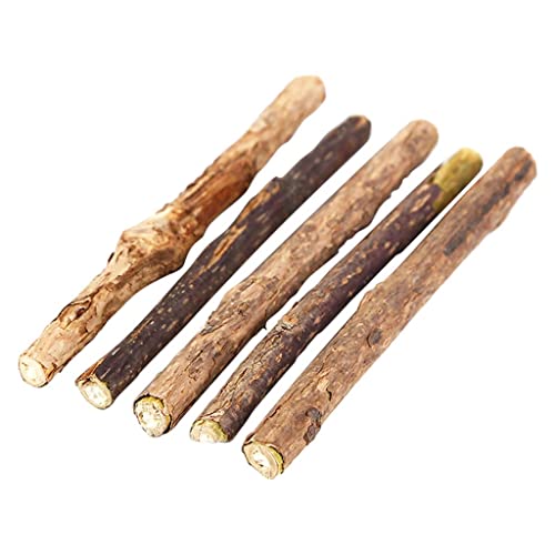 MERIGLARE 5X Catnip Stick Pasta de Natural Treat Molar Actinidia Polygama Toy Chew