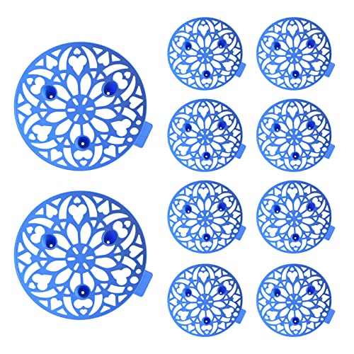 MEUMITY Melon Cradle, 10 almohadillas de protección para cuna de calabaza para jardín, soporte para melón, jaulas, melón y fruta, bandeja para plantación de frutas, estante de apoyo para sandía