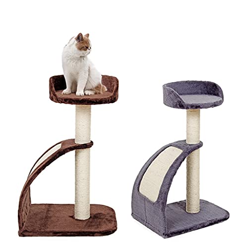 MGRECK Árbol de Juguete para Gatos, casa para Gatos, árbol para Gatos, Muebles para el hogar, rascador, árbol de Madera, Marco de Escalada para Gatos