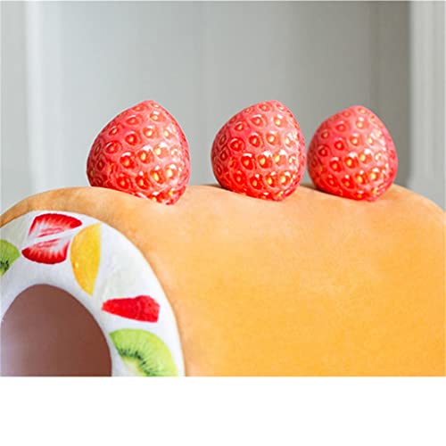 MGRECK Cama para Perros y Gatos en Forma de Pastel, Cama para Mascotas, Gatos, Divertido, Bonito Gatito, Nido para Dormir, cojín cómodo de Invierno cálido