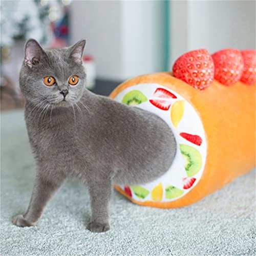 MGRECK Cama para Perros y Gatos en Forma de Pastel, Cama para Mascotas, Gatos, Divertido, Bonito Gatito, Nido para Dormir, cojín cómodo de Invierno cálido
