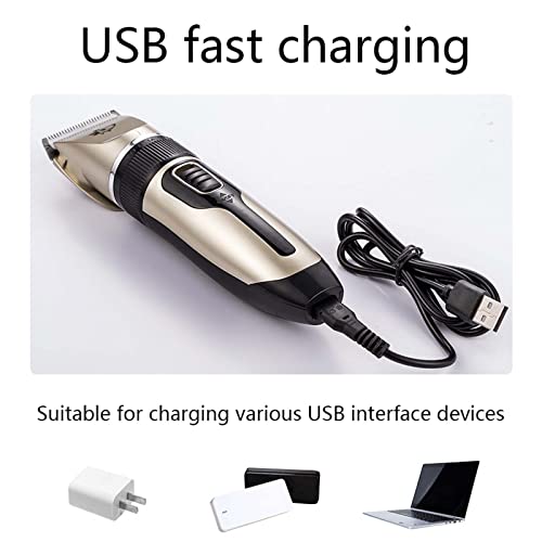 miduoduo Kit De Aseo para Perros, Cortapelos Profesional De Bajo Ruido, Recargable, Inalámbrico, Eléctrico, Silencioso, para Perros, Gatos Y Mascotas