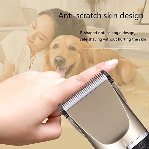 miduoduo Kit De Aseo para Perros, Cortapelos Profesional De Bajo Ruido, Recargable, Inalámbrico, Eléctrico, Silencioso, para Perros, Gatos Y Mascotas