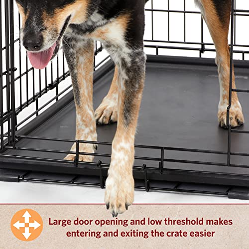 Midwest Vida etapas Plegable Metal Perro Crate