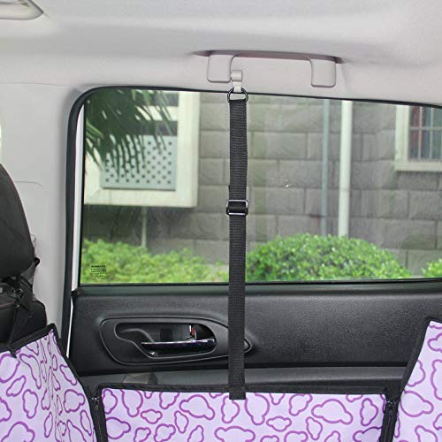 Milopon - Funda impermeable para asiento de coche o camión, 130 x 150 x 55 cm, morado, 130 * 150 * 55cm