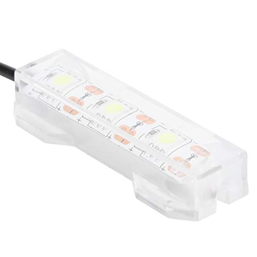 Mini luz LED para acuario, luz LED para plantas de acuario, pecera, mini decoración, lámpara LED suave