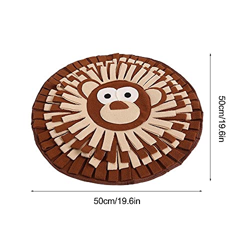 MiOYOOW Sniffing Mat - Alfombrilla para perros y gatos, para habilidad de pienso y liberación de estrés
