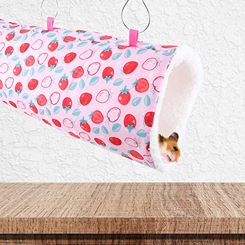 Mipcase Túnel de Hámster Pequeño Pet Pet Tubo Tubo PEQUEÑO PEQUEÑO Tunnel TOGINO HAMPO DE Invierno para Hamster Guinea CINT Chinchillas RATCHILLAS Ratas