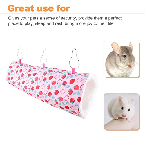 Mipcase Túnel de Hámster Pequeño Pet Pet Tubo Tubo PEQUEÑO PEQUEÑO Tunnel TOGINO HAMPO DE Invierno para Hamster Guinea CINT Chinchillas RATCHILLAS Ratas