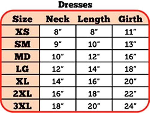 Mirage Pet Products Adopt Me - Vestidos para Mascotas, tamaño Mediano