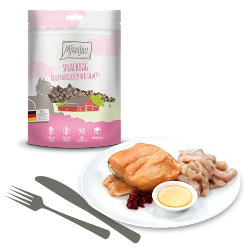 MjAMjAM - Bolsa para Aperitivos – salmón Salvaje culinario 125 g.