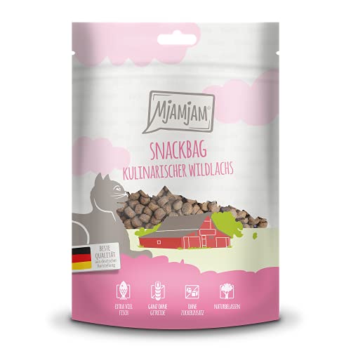 MjAMjAM - Bolsa para Aperitivos – salmón Salvaje culinario 125 g.