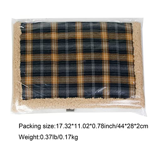 M/N Cojín para Mascotas Alfombrilla para Perros y Gatos Colchón Lavable Defender Camas térmicas para Perros Suave y Antideslizante Cojín para Perros Cajón Cama para Cachorros