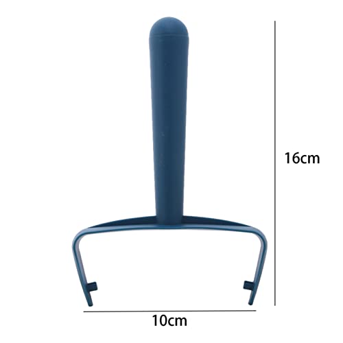 MNSYD Rodillo quitapelusas, portátil, quitapelusas, cepillo de pelusa para mascotas, gato, perro, quitapelos para muebles, ropa, pelo de animales, pelusa de polvo, mango azul