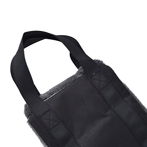 Mochila de Emergencia con Eslinga para Perros, Soporte para Piernas de Mascotas, Fácil de Mover, Suministros Auxiliares Plegables para Mascotas para Interiores Y Exteriores(gris)