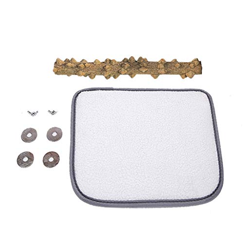 Mochila para pájaros, Jaula para pájaros de Viaje Transparente y Transpirable con Soporte para Percha para Loros, Bolsa de Viaje para pájaros, Colores Opcionales