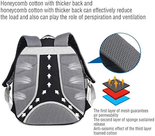 Mochila portátil para mascotas, para perro, gato, cachorro, plegable, multifunción, cápsula de transporte, color negro