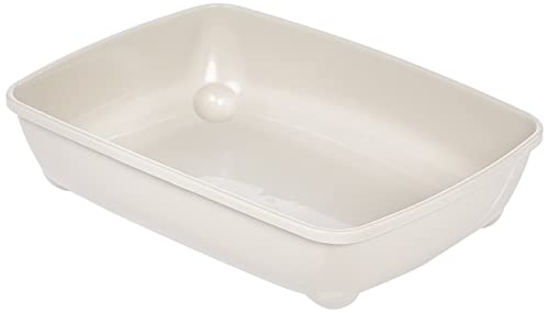 Moderna - Bandeja de Arena para Gatos (tamaño Grande, 50 cm), Color Gris