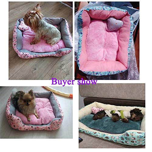 Moooi Cama Perro Mediano Caseta Perro Colchon Perro Cómoda De Felpa Muy Suave Cama Perro Antiestres Camas Perro Baratas Cama para Perros Grandes Medium,British Style Coffee