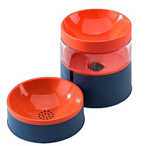 moreoustitory Alimentador automático de agua potable para mascotas integrado Alimentos para mascotas Fuente de agua silenciosa Bomba de gran capacidad Pet Beber gato dispensador de agua tazón