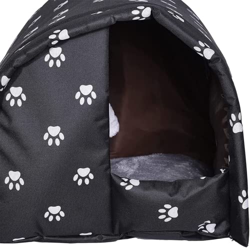 MTDBAOD Cat Houses for Outdoor Cats, Cats Shelter Thickened Weatherproof,Foldable Cat Dog House,Stray Cat Oxford Cloth Cat House,Outdoor Cat House for Winter