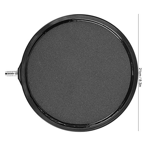 Multa Aire Roca, Calidad Burbuja Difusor Difusor Aire Roca Burbuja Difusor Aire Pulgada Aire Roca con Diamante Arena por Acuario Pescado Tanque Paisajismo (Negro)
