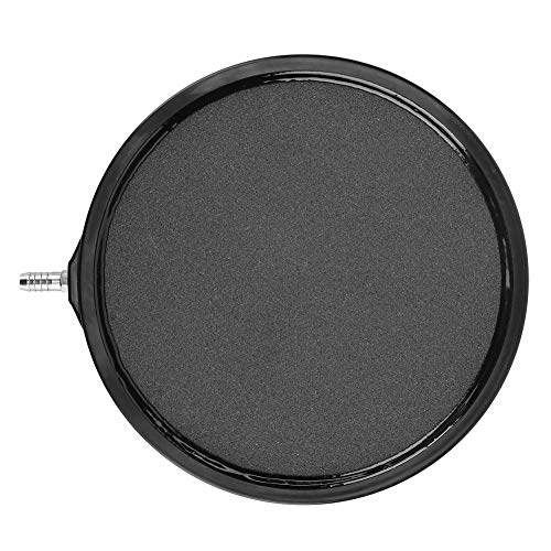 Multa Aire Roca, Calidad Burbuja Difusor Difusor Aire Roca Burbuja Difusor Aire Pulgada Aire Roca con Diamante Arena por Acuario Pescado Tanque Paisajismo (Negro)