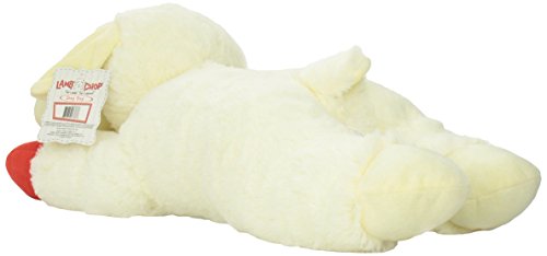Multipet 's Licencia Oficial de Cordero Chop Jumbo Juguete de Peluche Blanco para Perro, 24 Pulgadas