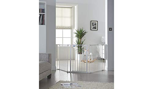 Munchkin 044500 - Soporte de pared para parque infantil (metal), color blanco