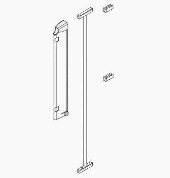 Munchkin 044500 - Soporte de pared para parque infantil (metal), color blanco