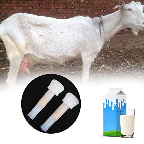 Mxtech Kit portátil de ordeño de Cabras, máquina de ordeño eléctrica de 2L, Herramienta de ordeño al vacío para ordeñar ovejas, ordeñar Cabras, Accesorio de Granjero(For Cattle)