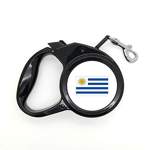 Mygoodprice - Correa para Perro retráctil (3 m, Bandera de Uruguay)