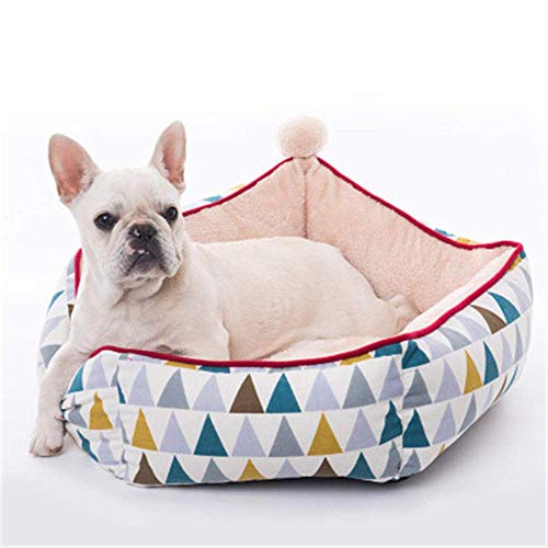 N / A Perrera del Gato del Gato Cuevas y Vivienda Nueva Profundo sueño de la Cama Caliente Cachorros Gatito Almohada casa del Gato de la Perrera Cama del Perro Espesor extraíble y Lava.