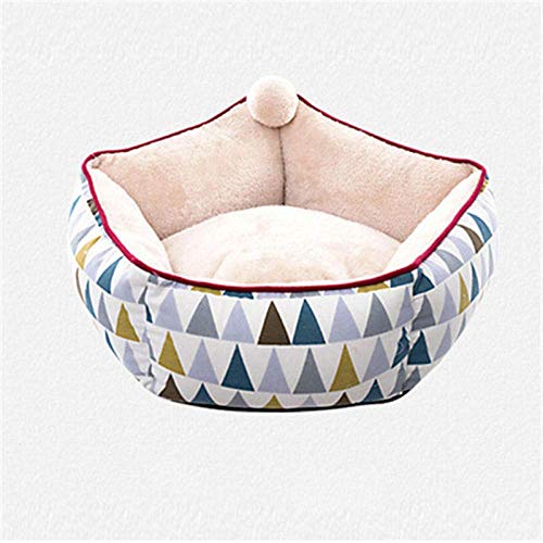 N / A Perrera del Gato del Gato Cuevas y Vivienda Nueva Profundo sueño de la Cama Caliente Cachorros Gatito Almohada casa del Gato de la Perrera Cama del Perro Espesor extraíble y Lava.
