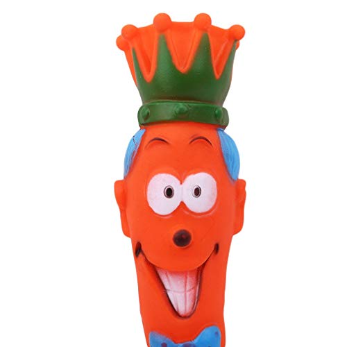 N-K Juguete para perros, zanahorias, juguete de verduras, juguete para mascotas, juguete para perros, con sonido de zanahorias, juguete para mascotas, juguete de artesanía fina y bonito diseño