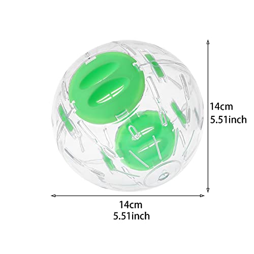 N/0 Bola para Hámster Bola de Ejercicio de Hámster El Plastico Bola del Ejercicio del Pequeño Hámster Transparente Lindo Pelota para Hámster Alivia El Aburrimiento y Aumenta La Actividad