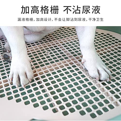 NA Inodoro para Mascotas, urinario automático, Lavabo de Arena, Orinal, antiestomacal, sin pies húmedos, Adecuado para Mascotas Grandes y pequeñas, fácil de Limpiar