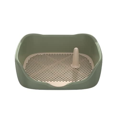 NA Inodoro para Mascotas, urinario automático, Lavabo de Arena, Orinal, antiestomacal, sin pies húmedos, Adecuado para Mascotas Grandes y pequeñas, fácil de Limpiar