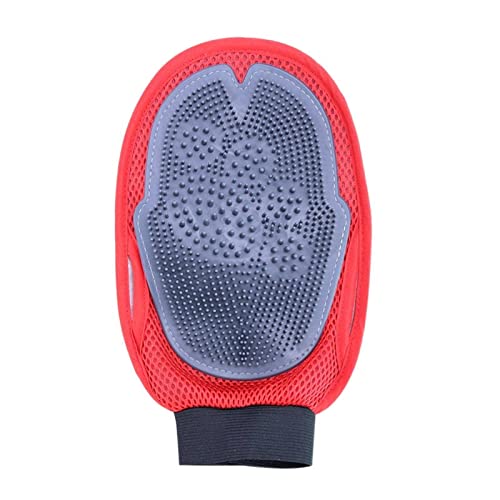 NA Nuevo tipo de perro masaje guantes de baño Masaje Productos de limpieza incluyendo dos piezas