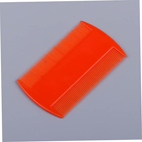 NaciZuo Pulgar Pet Pet Pice PEWS PIEJOS DE Doble SIDIDO NIT Pein DE Pieza DE DETECCIÓN del Tratamiento para EL Cat DE Perro Pets Pets Naranja.