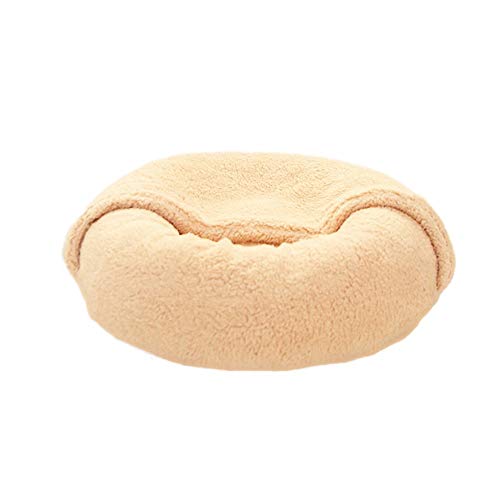NBLL Cueva de Vivienda Cueva Convertible ortopédica Redonda, Cama Redonda extraíble y Lavable para Mascotas, Utilizada para Perros y Gatos