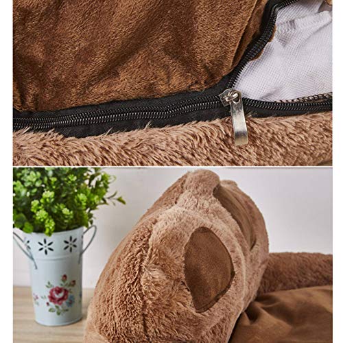 NC Cute Pet Nest Nest with Cat Paws Design Soft and Comfortable Small Dogs with Thickened Cushion Removable Kennel