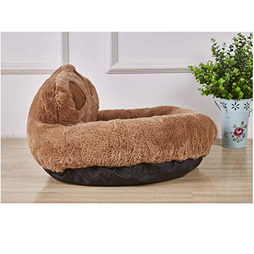 NC Cute Pet Nest Nest with Cat Paws Design Soft and Comfortable Small Dogs with Thickened Cushion Removable Kennel