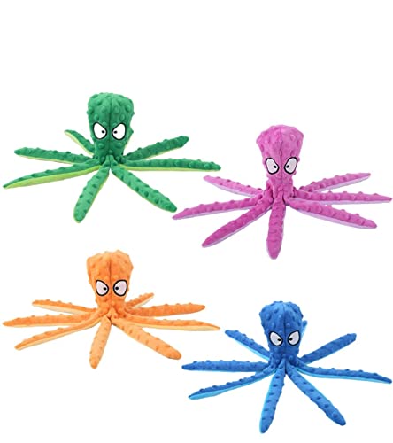 NC Nuevo Juguete de Felpa para Mascotas, Pulpo, Perro, mordedura educativa, Juguete sonante, Pulpo, Gato y Perro, Suministros