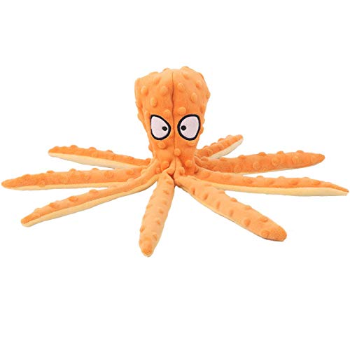 NC Nuevo Juguete de Felpa para Mascotas, Pulpo, Perro, mordedura educativa, Juguete sonante, Pulpo, Gato y Perro, Suministros